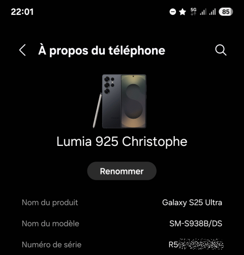 Mon nouveau smartphone est un ...